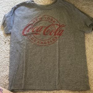 Coca Cola brand graphic t shirts